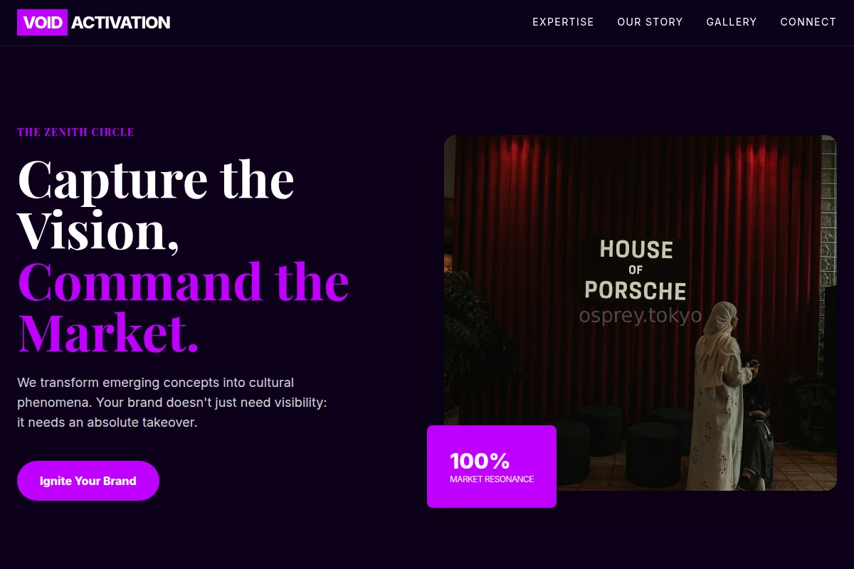 Void Brand Activation