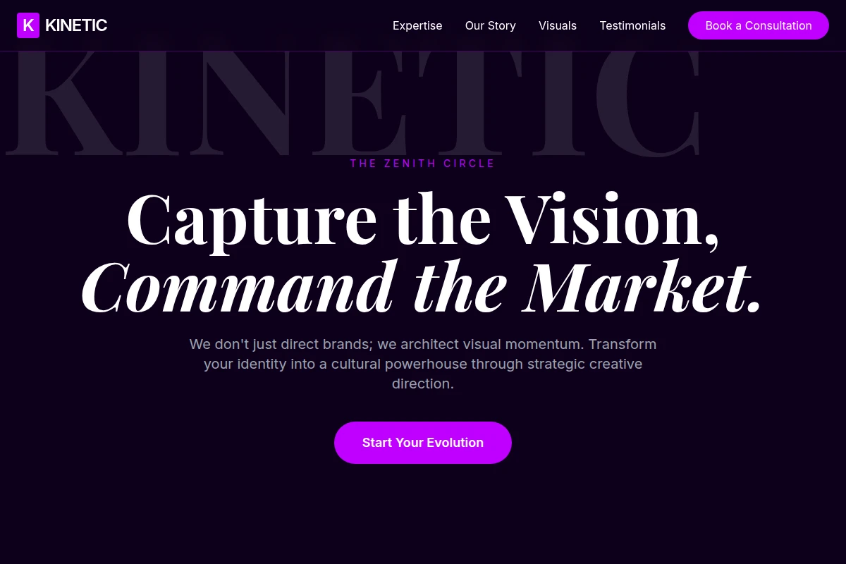 Kinetic Creative Direction